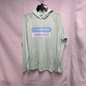 Under Armour Mint Green Hoodie Large‎